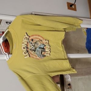 Crop top larger yellow